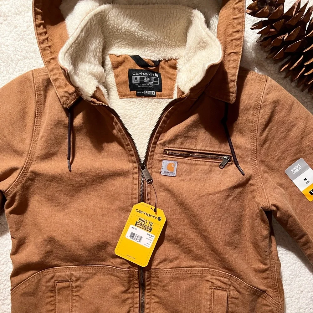 Carhartt Wildwood Duck Sherpa lined Jacket - Picture 2 of 8